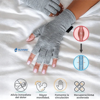 Guantes Terapéuticos de Compresión - Calidad Premium